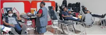  ?? ?? THE South African National Blood Service (SANBS) is hosting a unique Easter Blood Donation Drive on Saturday, March 30, and throughout the long weekend. | SA National Blood Service Facebook