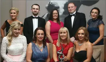  ??  ?? The City North Hotel Team picked up the Tourism Business of the Year award at the 2017 Drogheda and District Chamber of Commerce Awards at the City North Hotel.