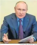  ?? ALEXEI DRUZHININ / EFE ?? Vladimir Putin.