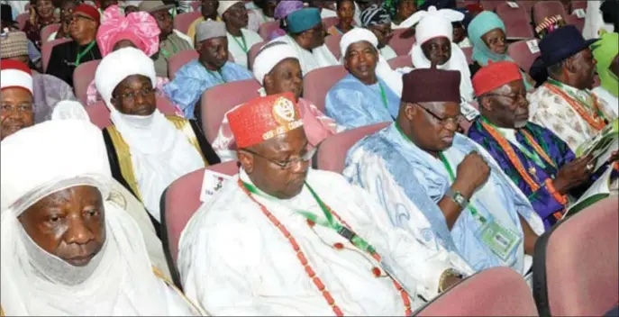  ??  ?? A cross-section of delegates at the conference