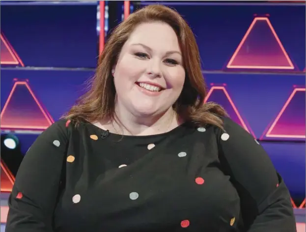  ??  ?? Chrissy Metz in “The $100,000 Pyramid”