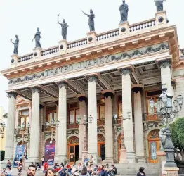  ??  ?? Teatro Juárez de Guanajuato.