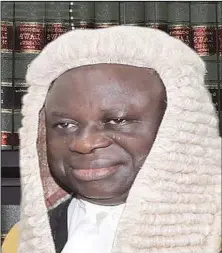  ??  ?? President, National Industrial Court of Nigeria, Hon. Justice Benedict Kanyip