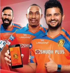  ??  ?? “Owning (the IPL team) Gujarat Lions has helped create great visibility and awareness about the brand”