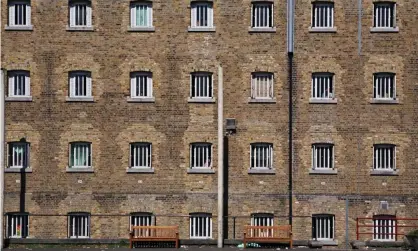  ??  ?? Cell windows at Wandsworth Prison in London. Photograph: Andrew Aitchison/Corbis via Getty Images