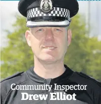  ??  ?? Drew Elliot Community Inspector