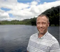  ??  ?? Rotokare Scenic Reserve sanctuary manager Simon Collins.