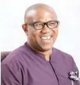  ??  ?? Mr. Peter Obi