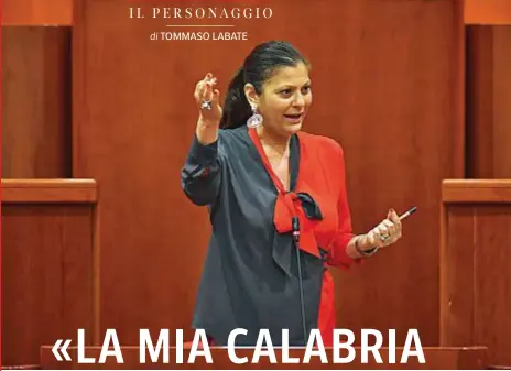  ??  ?? VITA
Nata a Cosenza il 28 dicembre 1968, si è trasferita a Roma, dopo il liceo, per studiare Giurisprud­enza alla Sapienza. Ha iniziato la profession­e di avvocato con
Tina Lagostena Bassi, poi nello studio di Vincenzo Siniscalch­i e, infine, in quello di Cesare Previti.
VITA
La sua attività politicà è iniziata nel Partito Socialista. Poi, nel 1994, è passata a Forza Italia ed è diventata una fedelissim­a di Berlusconi. Deputata dal 2001, è stata sottosegre­taria al ministero della Giustizia, dal
2001 al 2006 e sottosegre­taria al ministero del Lavoro nel 2013, governo Letta. Il 26 gennaio 2020 ha vinto le elezioni regionali con il 55,3% dei consensi ed è diventata la prima donna presidente della Calabria.