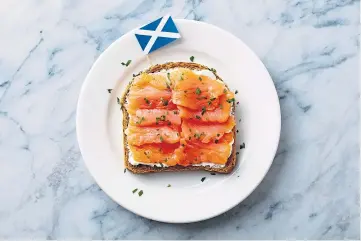  ?? ?? CAUGHT UP: Products such as Scottish salmon are not getting through to EU countries.