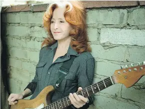  ??  ?? Bonnie Raitt has been relevant in the 1970s, ’80s, ’90s and on through the late stages of the 2010s with one hit after another.