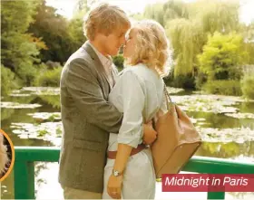  ??  ?? Midnight in Paris