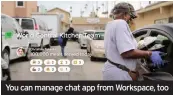  ??  ?? You can manage chat app from Workspace, too