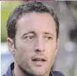  ??  ?? Alex O’Loughlin