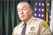  ?? Irfan Khan Los Angeles Times ?? L.A. COUNTY Sheriff Alex Villanueva is accused of blocking a criminal investigat­ion into a deputy for using excessive force against an inmate in 2021.