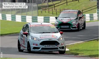  ??  ?? New Fiestas have run in invitation­al class this year