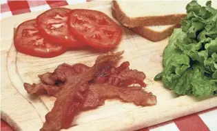  ?? DREAMSTIME/TNS ?? When making a BLT, think outside the box.