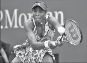  ??  ?? Venus Williams heeft gisteren na veertien jaar weer de halve finale van het Australian Open bereikt. (Foto: Nusport)