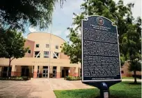  ?? Mark Mulligan/ Staff file photo ?? A history of low performanc­e at Fifth Ward’s Wheatley High School is cited in the Texas Education Agency’s takeover move at Houston ISD.