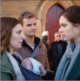  ??  ?? SNATCH: Laura Carmichael, left, in baby drama The Secrets She Keeps