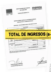  ??  ?? Los legislador­es de la nada austeros. (Las cifras son en miles de pesos)