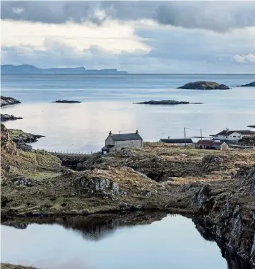 ?? ?? LAND: The Bays of Harris Estate covers 27,000 acres – including the isle of Berneray.