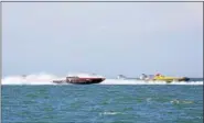  ?? NEWS-HERALD FILE ?? The inaugural ParkOhio SuperBoat Grand Prix races took place Aug. 28, 2016, at Headlands Beach State Park.