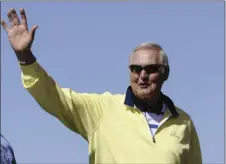  ?? PHOTO ?? In this Sept. 20, 2015, file photo, former NBA player Jerry West greets fans during drivers introducti­on for the NASCAR Sprint Cup Series auto race at Chicagolan­d Speedway in Joliet, Ill. AP