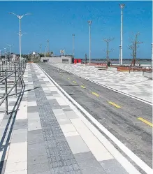  ??  ?? Las obras del Malecón han tenido del respaldo de esos créditos.