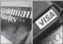  ??  ?? Goldman Sachs and Visa are among stocks entering the Dow Jones Industrial Average.