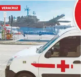  ?? RAÚL SOLÍS/ DIARIO DE XALAPA ?? VERACRUZ
Ayer por la mañana arribó a los muelles de la Armada el primer camión de víveres que la Cruz Roja Mexicana envió como ayuda humanitari­a para Haití