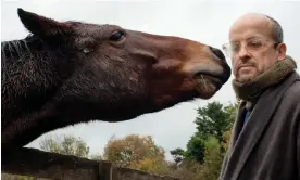  ?? Photograph: Eva Vermandel ?? Why the long face? Matthew Herbert, who created instrument­s from a dead horse’s body.