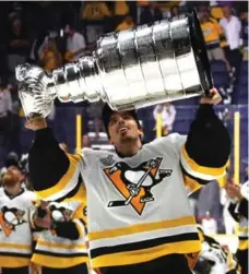  ?? FREDERICK BREEDON/GETTY IMAGES ?? Marc-Andre Fleury has spent all 13 seasons of his NHL career in Pittsburgh, contributi­ng to three Stanley Cup victories. He was 9-6 in the playoffs.