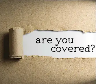  ?? Picture: Shuttersto­ck ?? IN CASE YOU DIE. Have business life insurance as protection against potential losses caused by the death or disability of a key employee or owner.