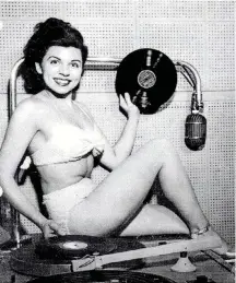  ??  ?? This is an early publicity still of Annette Warren.
