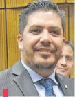  ??  ?? El diputado Carlos Portillo (PLRA, efrainista), acusado por supuesto tráfico de influencia­s. Autor del proyecto de ley.