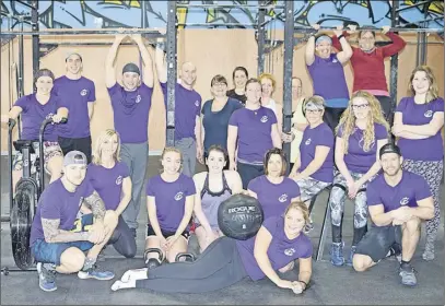  ?? JoNaTHaN RiLey/TC Media ?? A couple dozen athletes took part in the Internatio­nal Women’s Day Workout at Crossfit Bluenose in Bible Hill on Wednesday