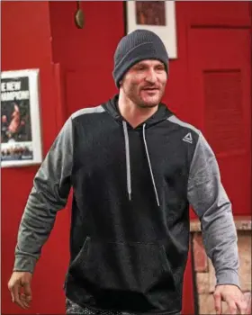  ?? TIM PHILLIS — THE NEWS-HERALD ?? Stipe Miocic fights Francis Ngannou on Jan. 20 at UFC 220 in Boston.