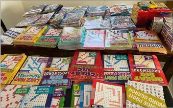  ?? SUBMITTED PHOTO ?? Puzzle books and gifts for seniors.