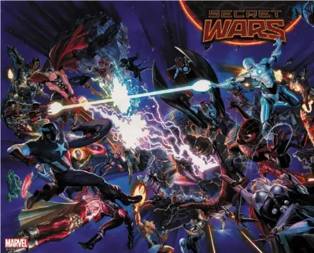  ?? ?? 2015’s Secret Wars was a massive event that destroyed the entire marvel multiverse and remade it anew. – Photos: Marvel Comics