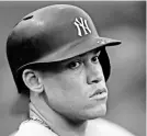  ?? JIM COWSERT, USA TODAY SPORTS ?? Aaron Judge, Yankees are rolling.