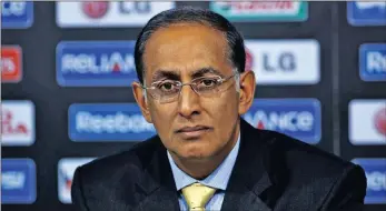  ?? PICTURE: AP ?? Former Cricket South Africa chief executive Haroon Lorgat left his post after his relationsh­ip with the board broke down.