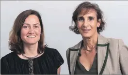  ?? ?? Sol Fernández-Rañada (izquierda) y Almudena Sainz de la Cuesta.