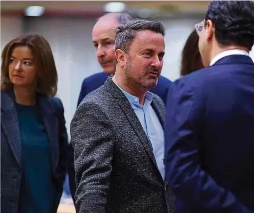  ?? Foto: AFP ?? Außenminis­ter Xavier Bettel gab sich gestern sehr kritisch Israel gegenüber.