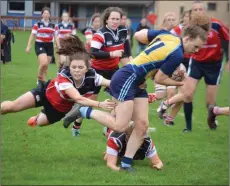  ??  ?? Leah Coffey in flying form in the Wicklow Senior women’s win against Clondalkin at the weekend. Photo: Leanne Sullivan