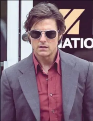  ?? American Made. ?? Tom Cruise as corrupt TWA pilot Barry Seal in