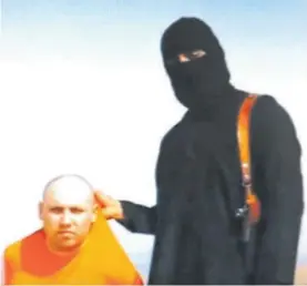  ??  ?? Steven Sotloff. El reportero fue degollado en setiembre de 2014.