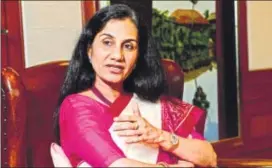  ?? MINT/FILE ?? Chanda Kochhar also resigned from all subsidiari­es of the bank, including ICICI Securities