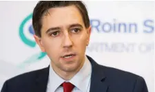  ??  ?? Health Minister Simon Harris is under pressure to investigat­e the top-up fees being charged by some nursing homes