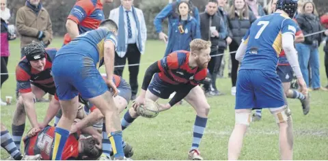  ?? ?? Chichester in action on their way to a thrilling victory over Beckenham | Picture: Michael Clayden